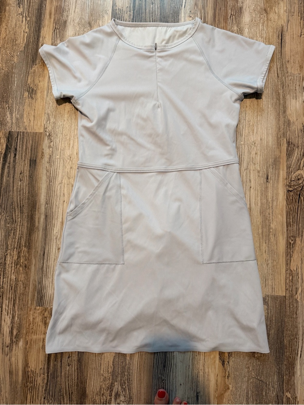 RHONE Light Gray Mini Dress